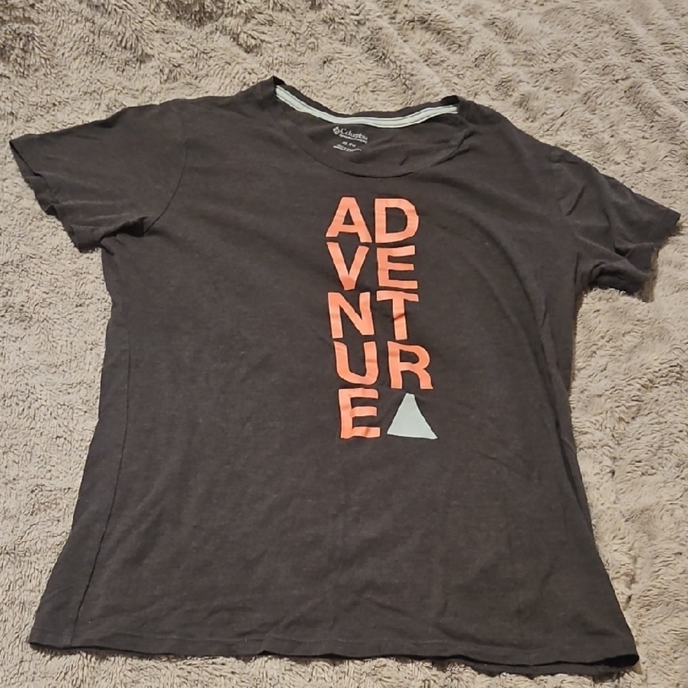 Columbia Women's Word Block™ Tee Charcoal